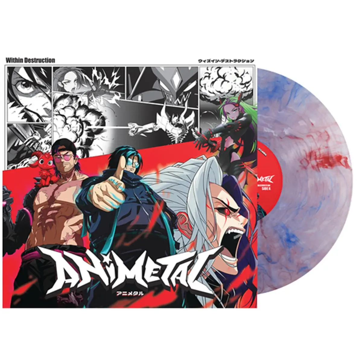Animetal (Clear W/Red, White And Blue Marble Vinyl) 1
