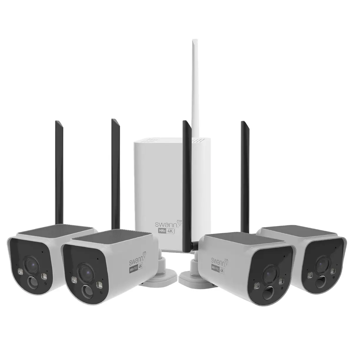 Swann Maxranger4k Pro Security System Camera Kit (4 Pack) 1