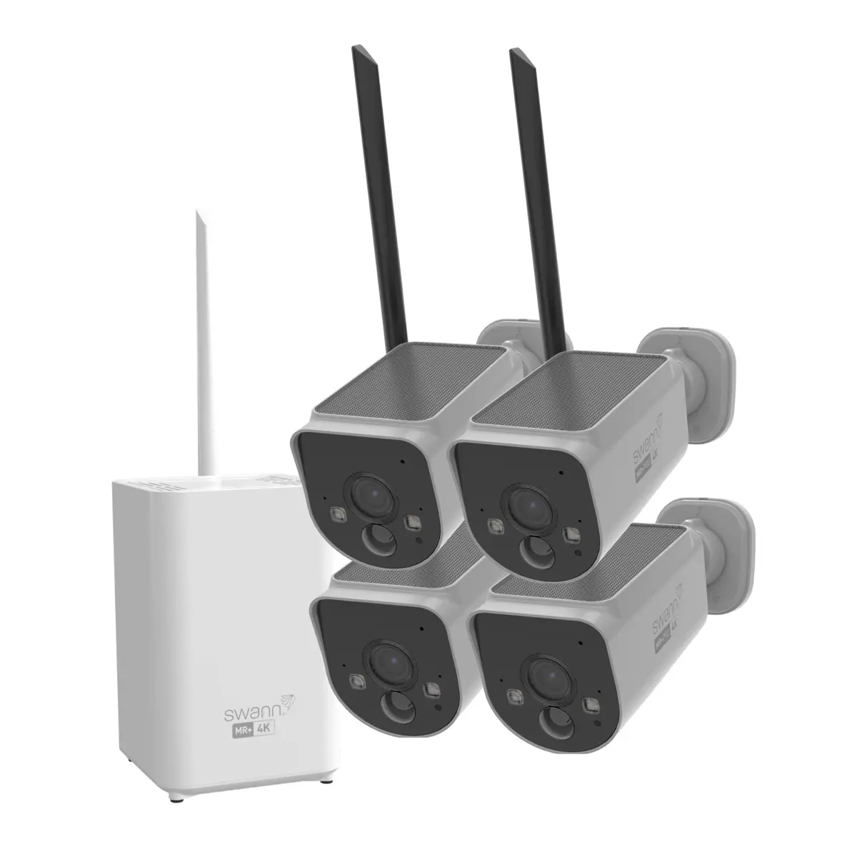 Swann Maxranger4k Pro Security System Camera Kit (4 Pack) 2