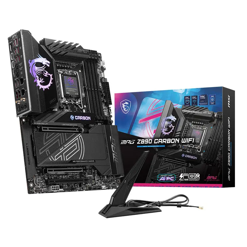 Msi Mpg Z890 Carbon Wifi Lga 1851 Atx Motherboard (Mpg Z890 Carbon Wifi) 1