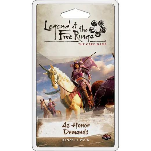 Asmodee Legend Of The Five Rings Lcg As Honor Demands Game 1