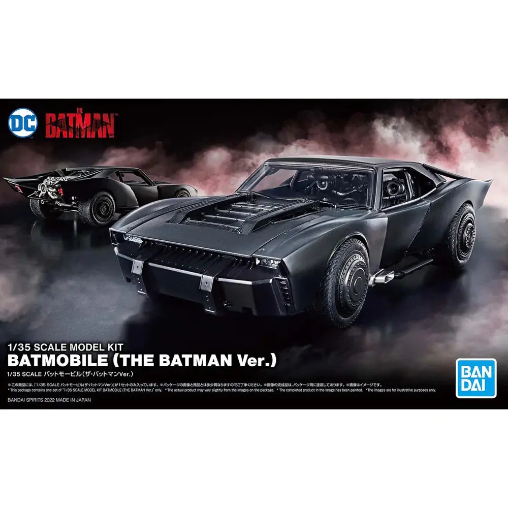 Bandai 1/35 Scale Batmobile The Batman Vers. Model Kit 1