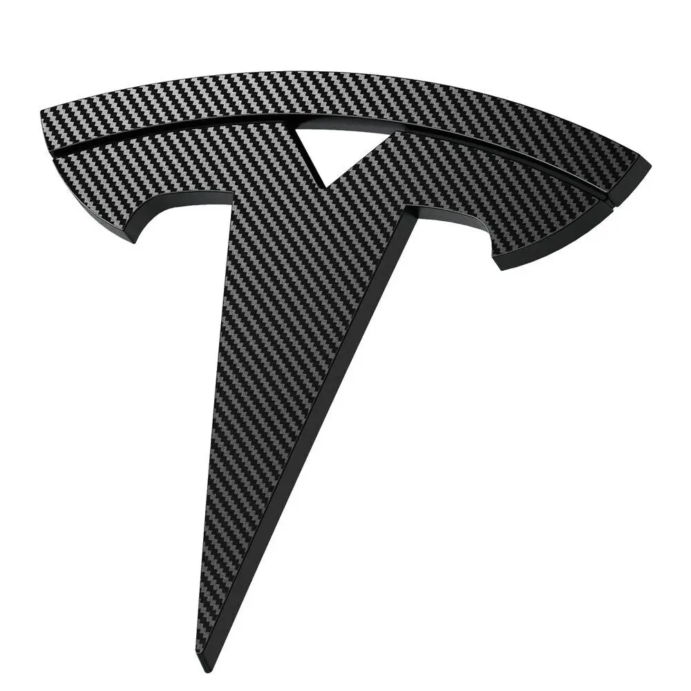 Spigen Tesla Model 3 Highland (2024-2026) To321h Front Emblem Logo Cover (Carbon) 1