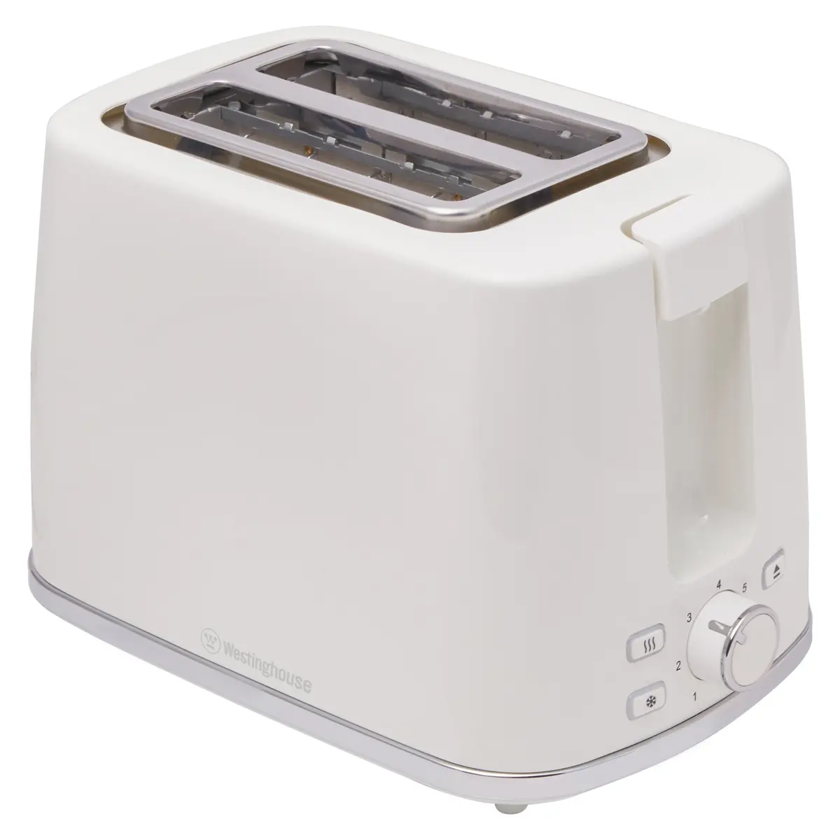Westinghouse Whts2s12k 2-Slice Toaster With Chrome Trim (White) 1