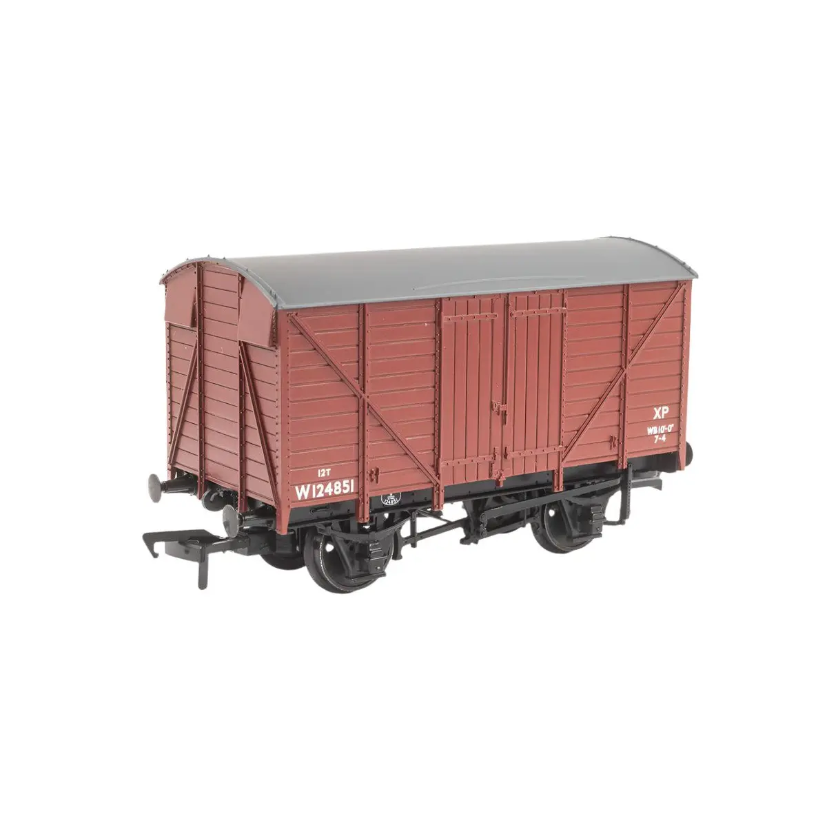 Graham Farish Oo Gwr 12T Ventilated Van W124851 Br Bauxite Late 1