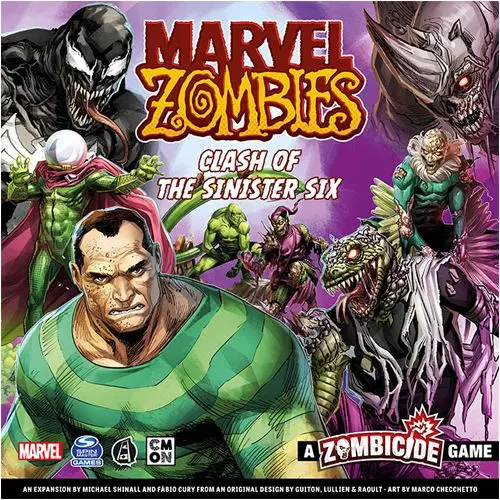Cmon Marvel Zombies  A Zombicide Game: Clash Of The Sinister Six Expansion Board Game 1