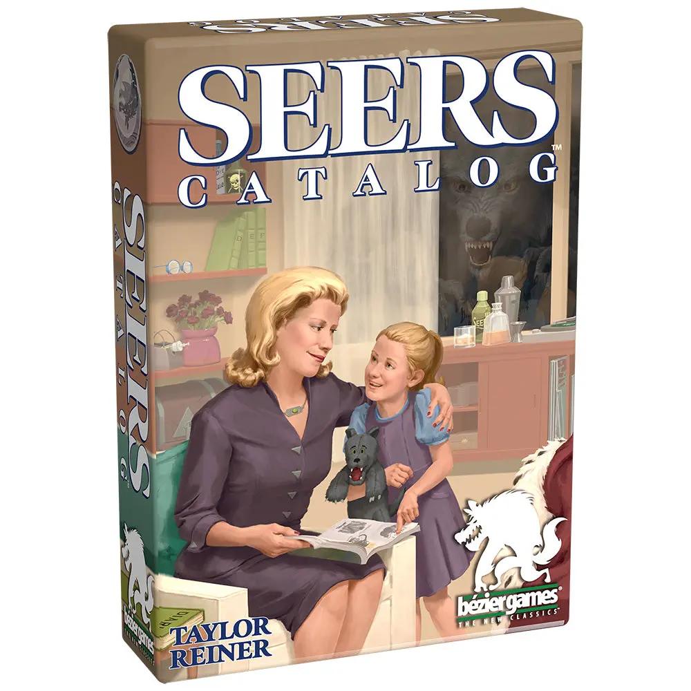 Bezier Games Seers Catalog Board Game 1
