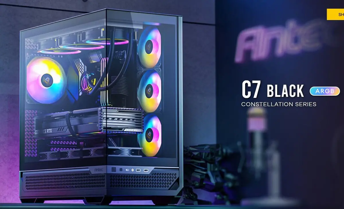 Antec Constellation C7 Argb Mid-Tower Case (Black) 2