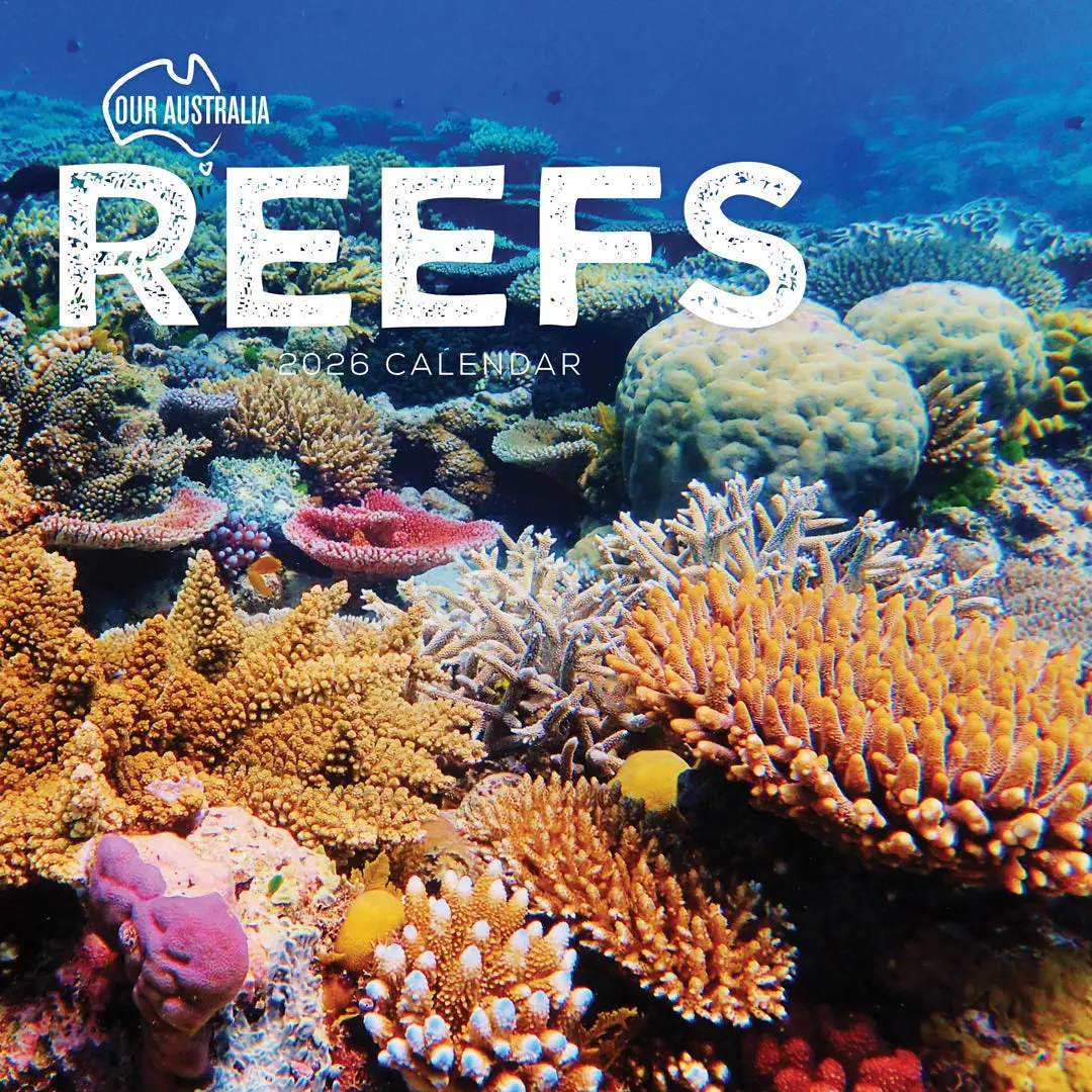 Paper Pocket Our Australia Reefs 2026 Calendar 1
