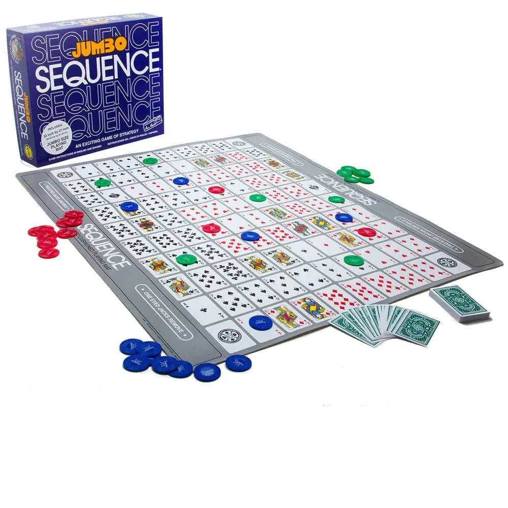 Crown & Andrews Sequence Jumbo Giant Tube Board Game 1