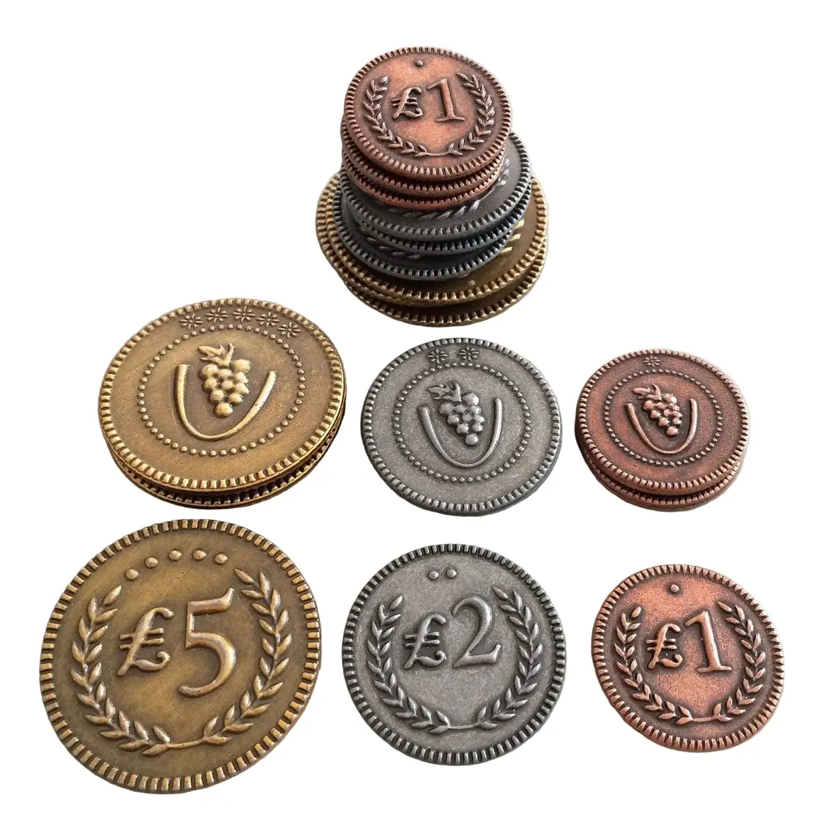 Stonemaier Games Viticulture Metal Coins 1