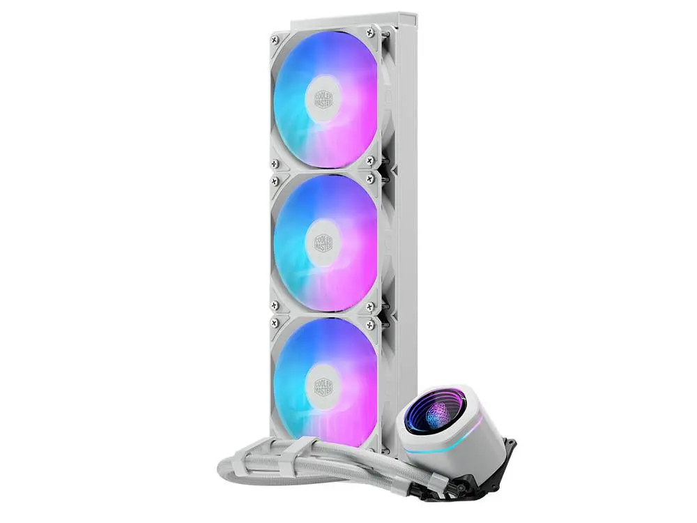 Cooler Master Masterliquid Core Nex 360 Argb All-In-One Cooler - White 1