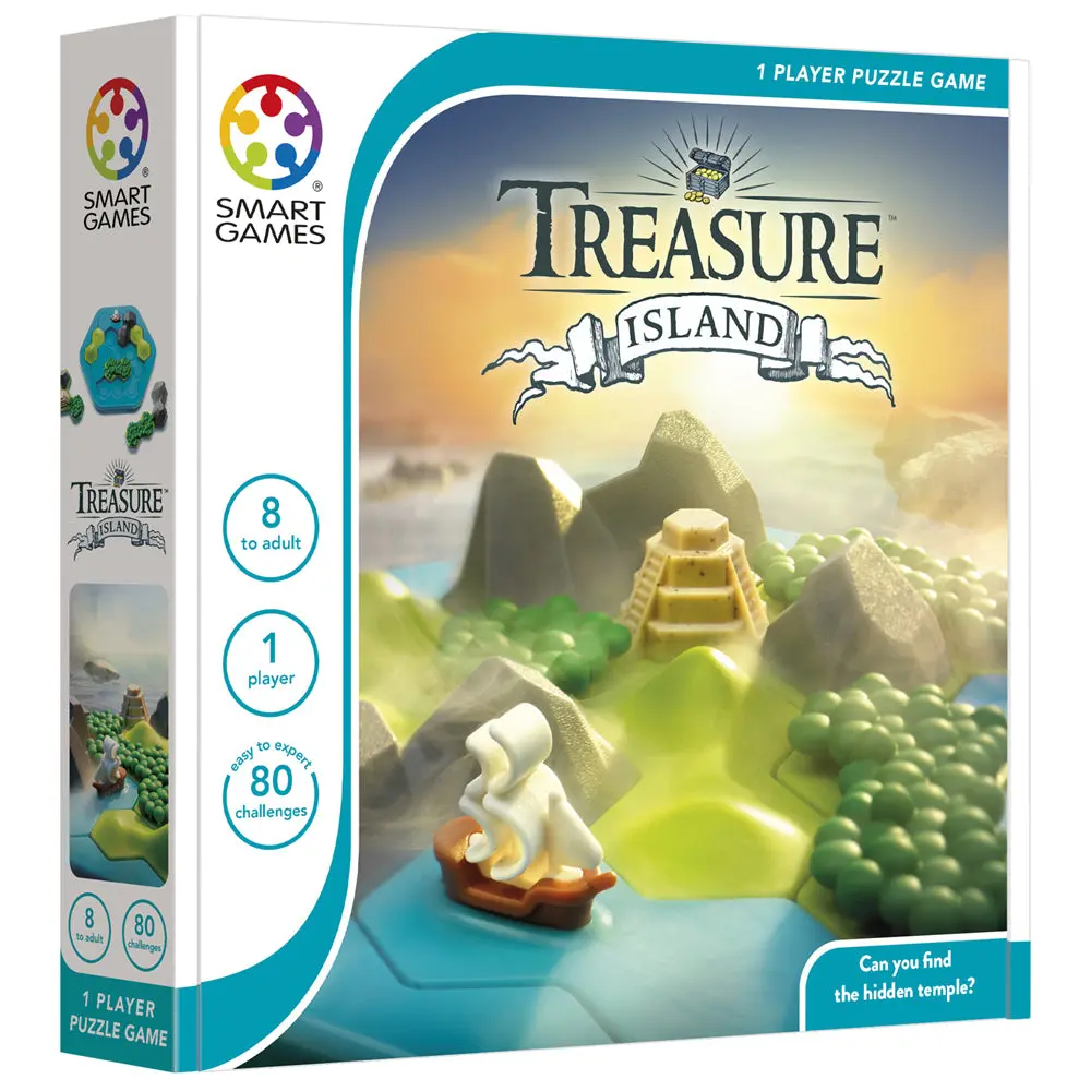 Smart Games Treasure Island Puzzle Board Game 1