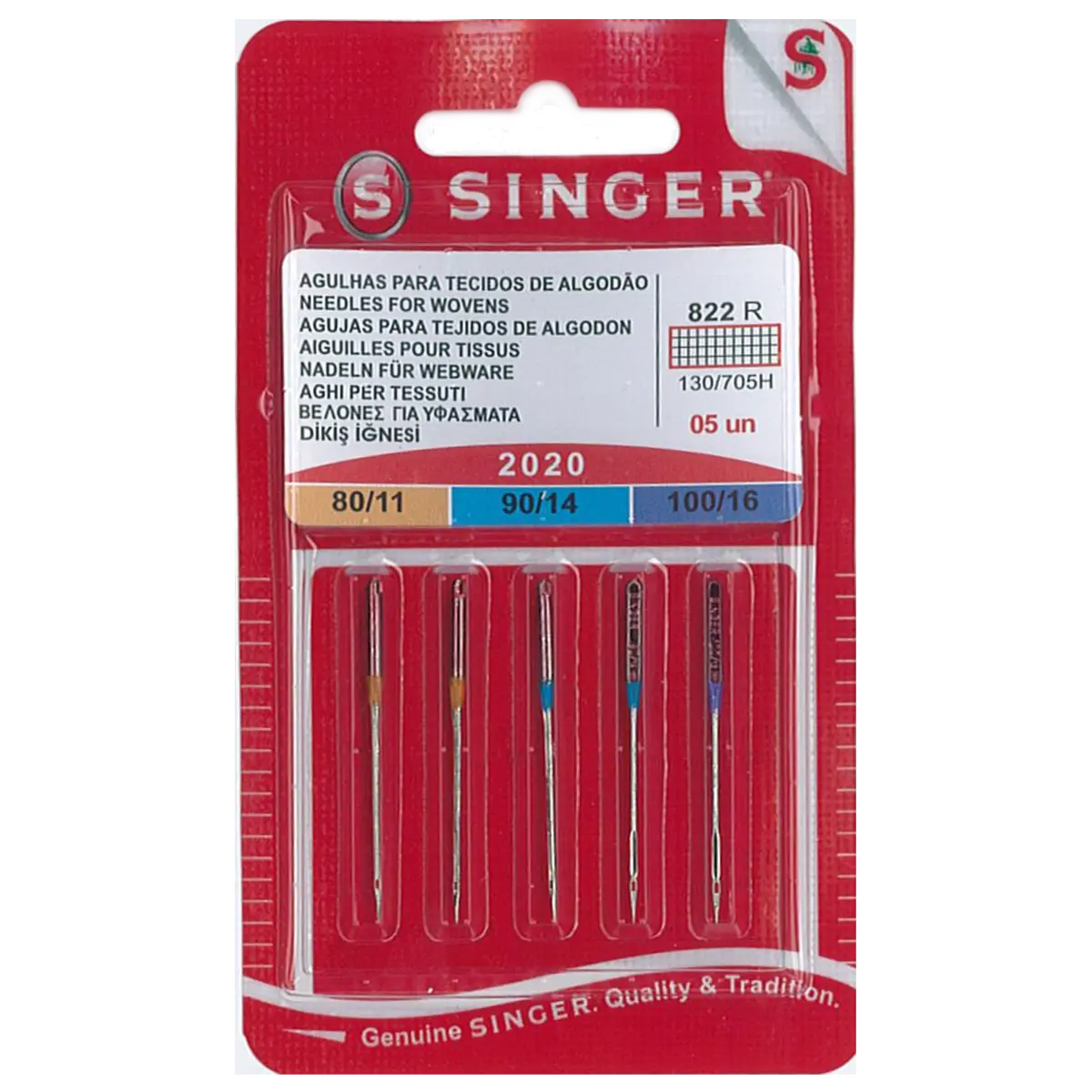Singer Woven Fabric Needles - Ng2020-Asst-5 Woven Fabric Needles 1