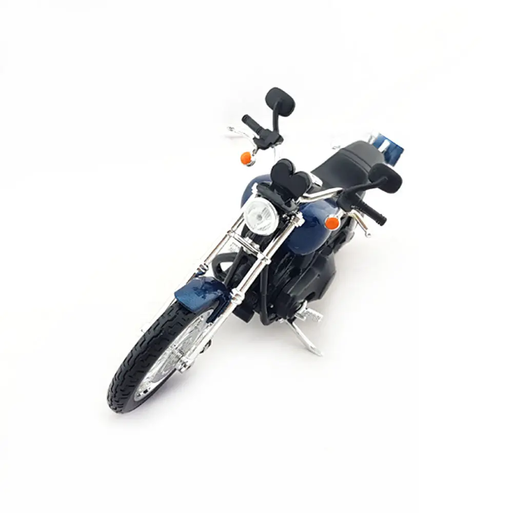 Maisto 1:12 Harley Davidson Dyna Super Glide Sport 2004 - Blue 1