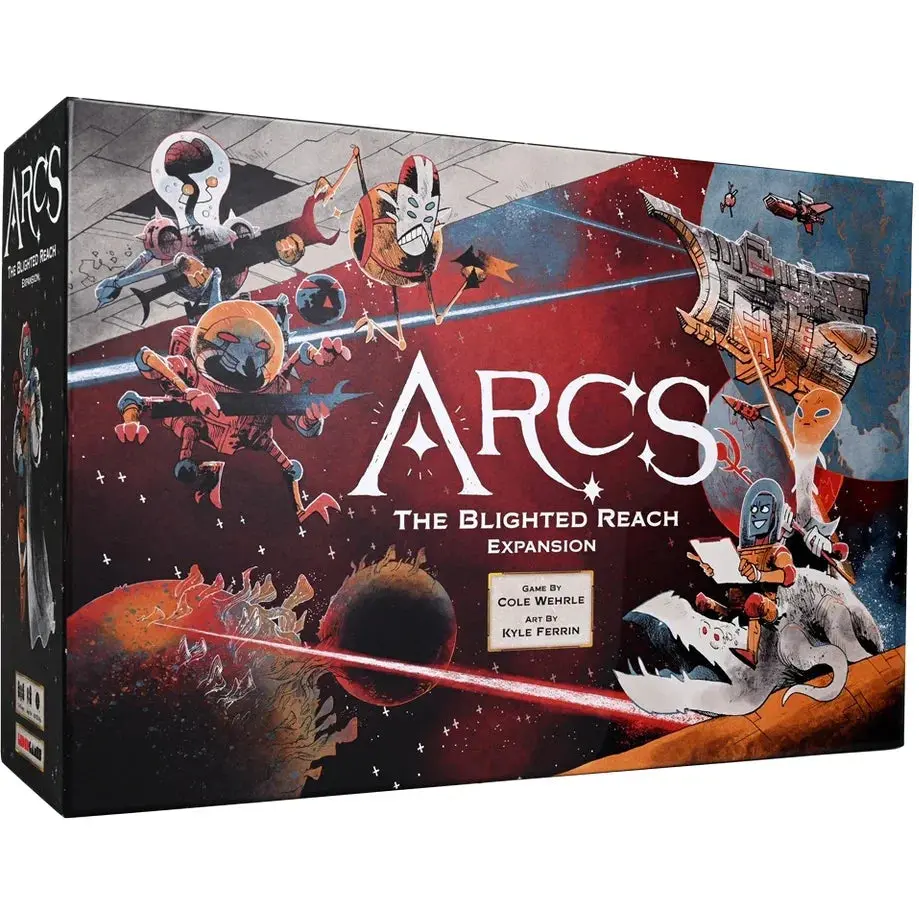 Leder Games Arcs The Blighted Reach Campaign Expansion Tabletop Strategy Game 1