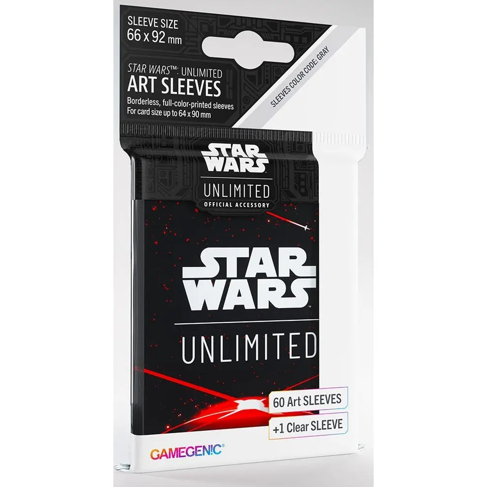 Gamegenic Star Wars Unlimited Art Sleeves - Space Red 1