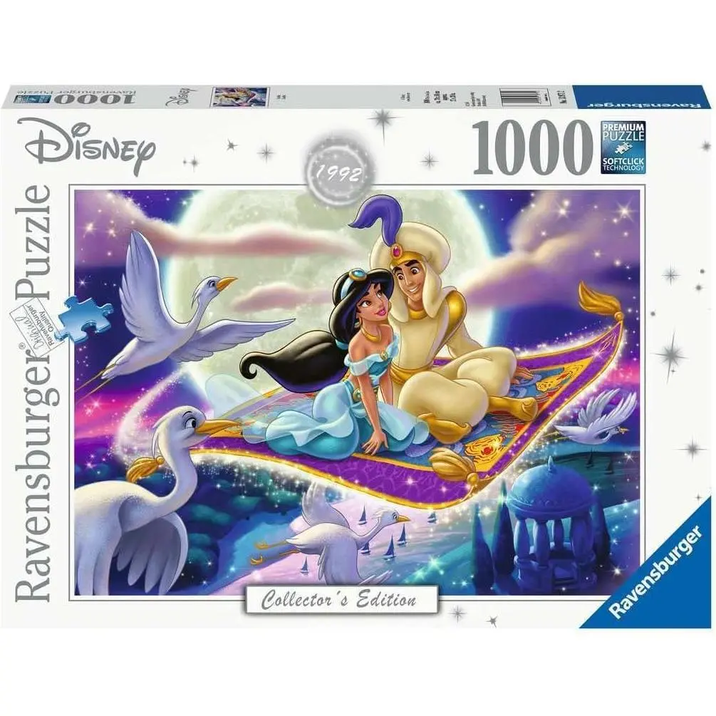 Ravensburger 1000Pc Disney Moments 1992 Aladdin Puzzle 1