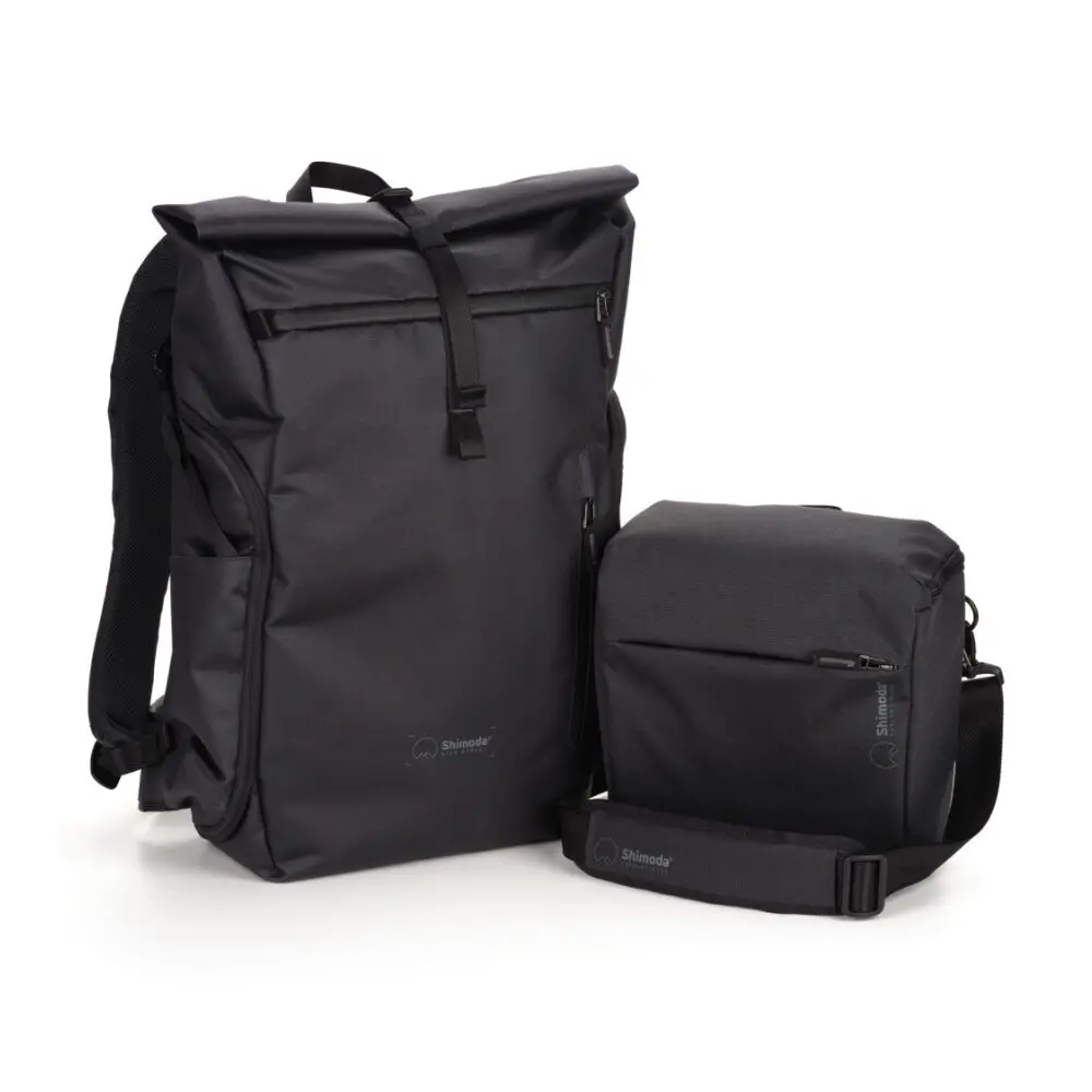 Shimoda Side Street 28 Starter Kit Camera Backpack Roll-Top Anthracite 1