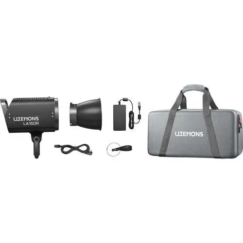 Godox Litemons La150r Rgb Led Monolight (Black, Travel Kit) 1