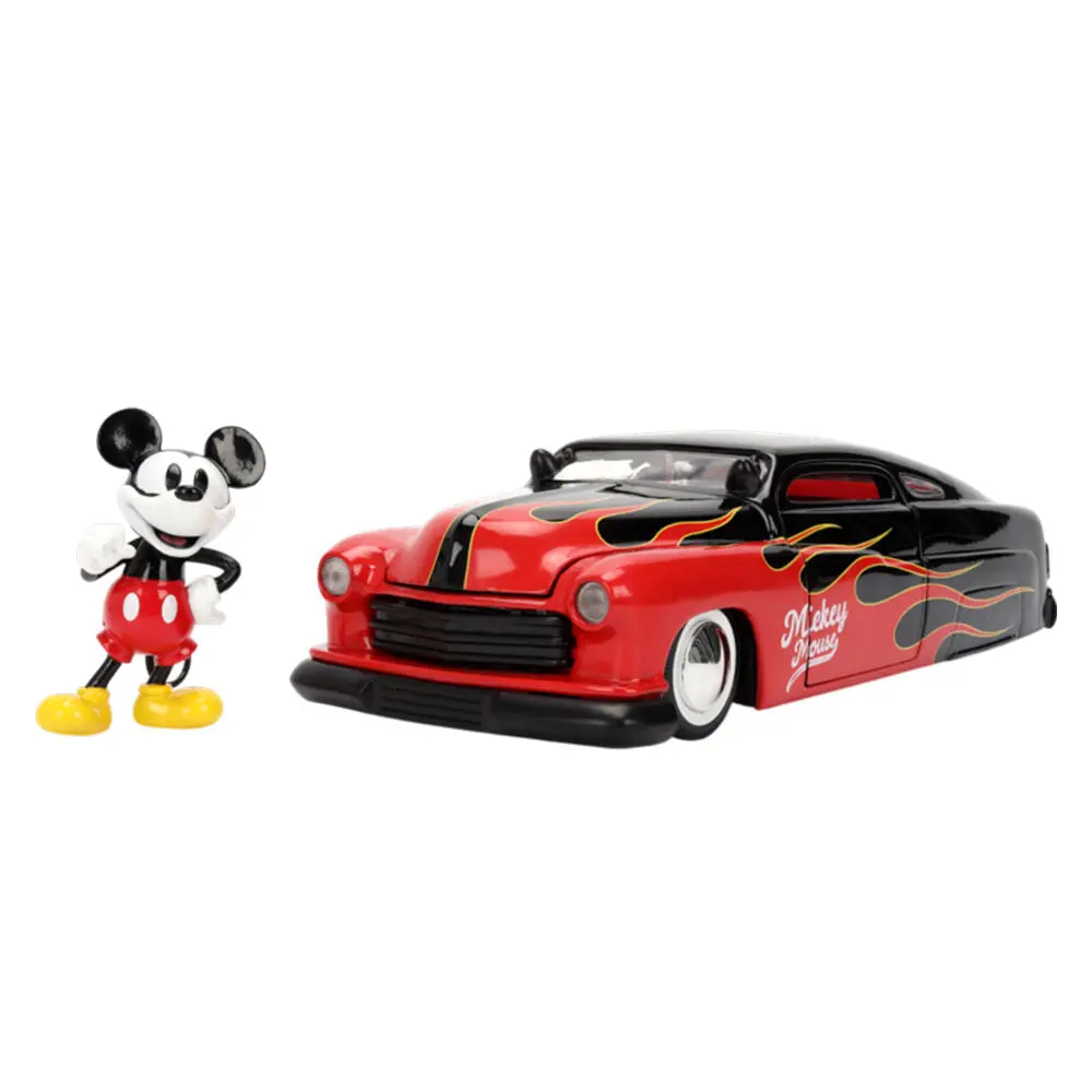 Jada 1:24 Disney 1951 Mercury Coupe With Mickey Mouse Figure Diecast Vehicle 1