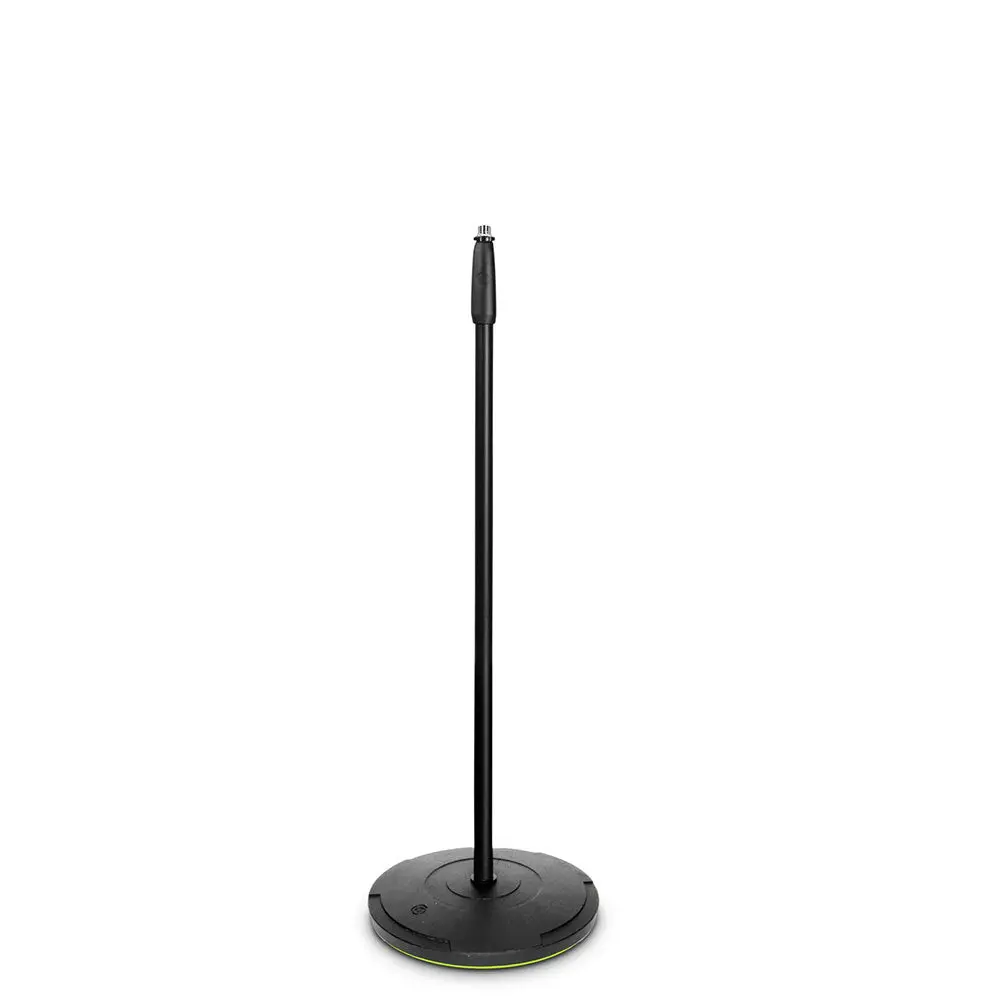 Gravity Tms23 Touring Series 160Cm Microphone Steel Stand With Round Base Black 2