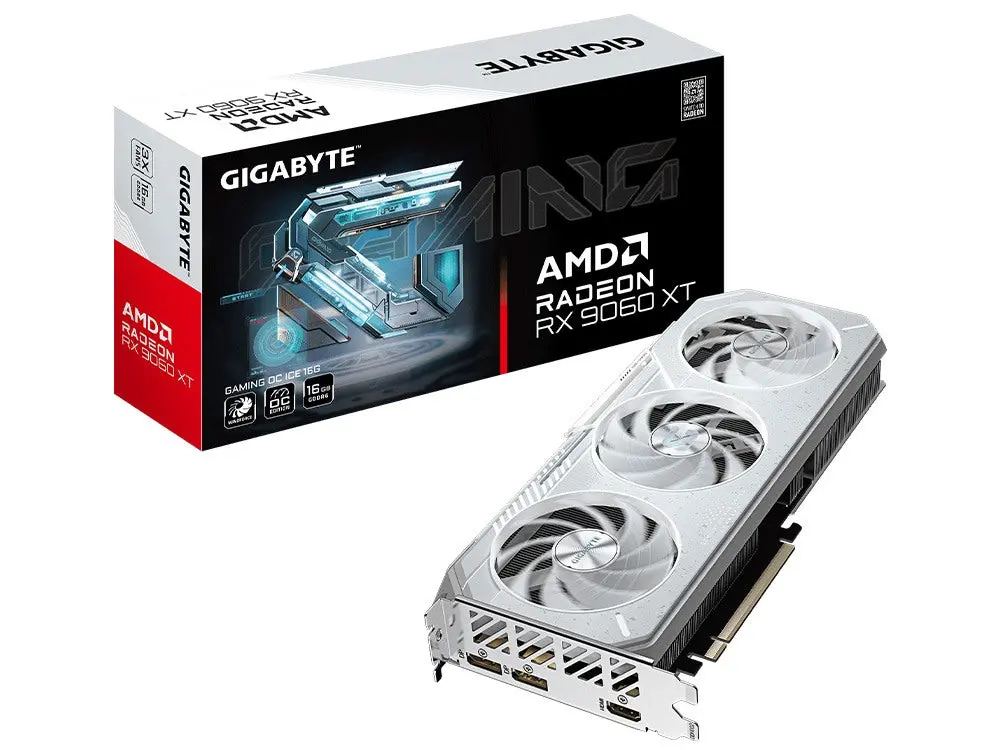 Gigabyte Radeon Rx 9060 Xt Gaming Oc Ice 16G Graphics Card 1