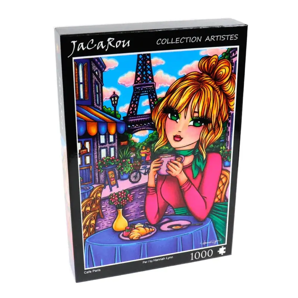 Jacarou 1000Pc Cafe Paris Puzzle 1