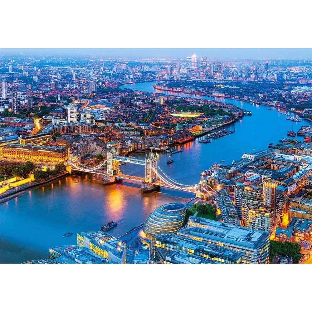 Castorland 1000-Pieces Aerial View Of London Puzzle 2