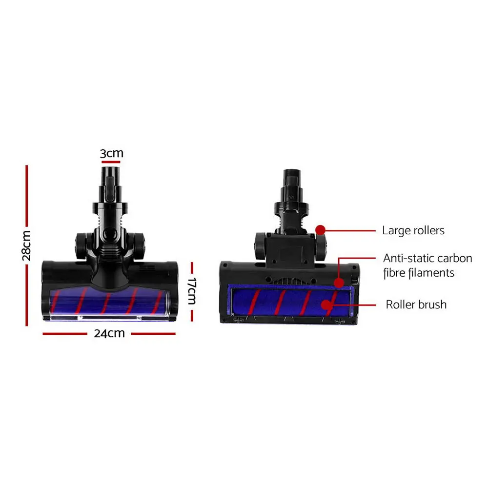 Devanti Stick Vacuum Cleaner Motorised Roller Brush Head 2
