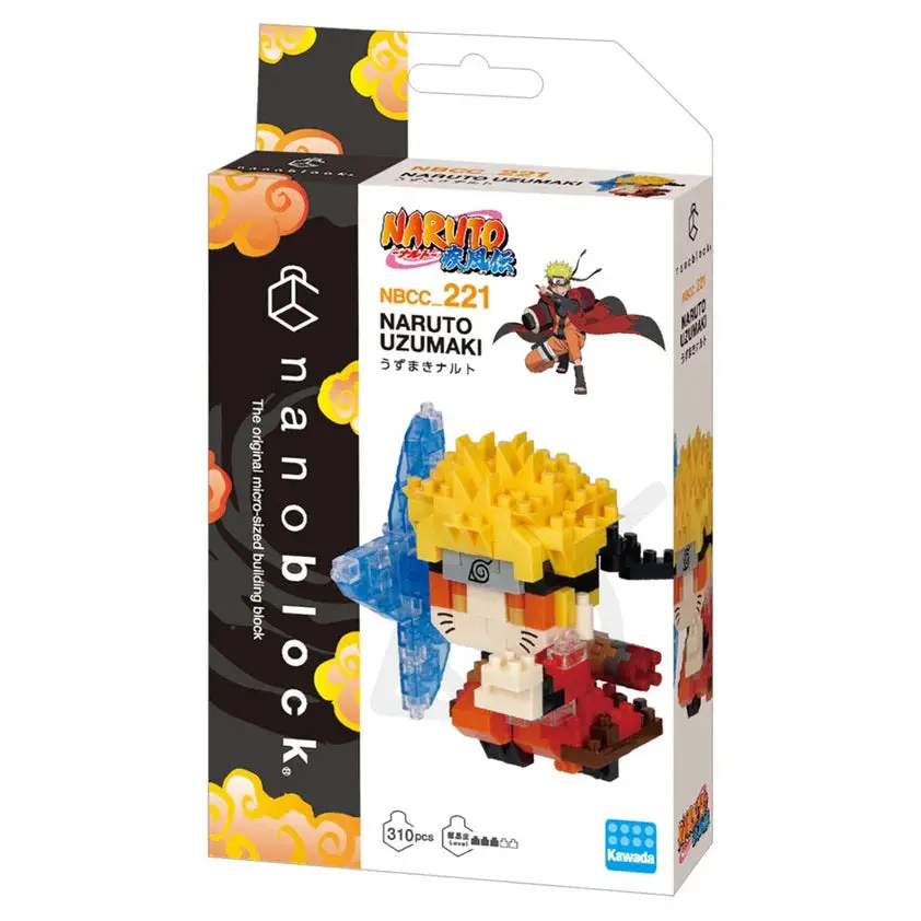 Nanoblock Naruto Shippuden - Naruto Uzumaki 1