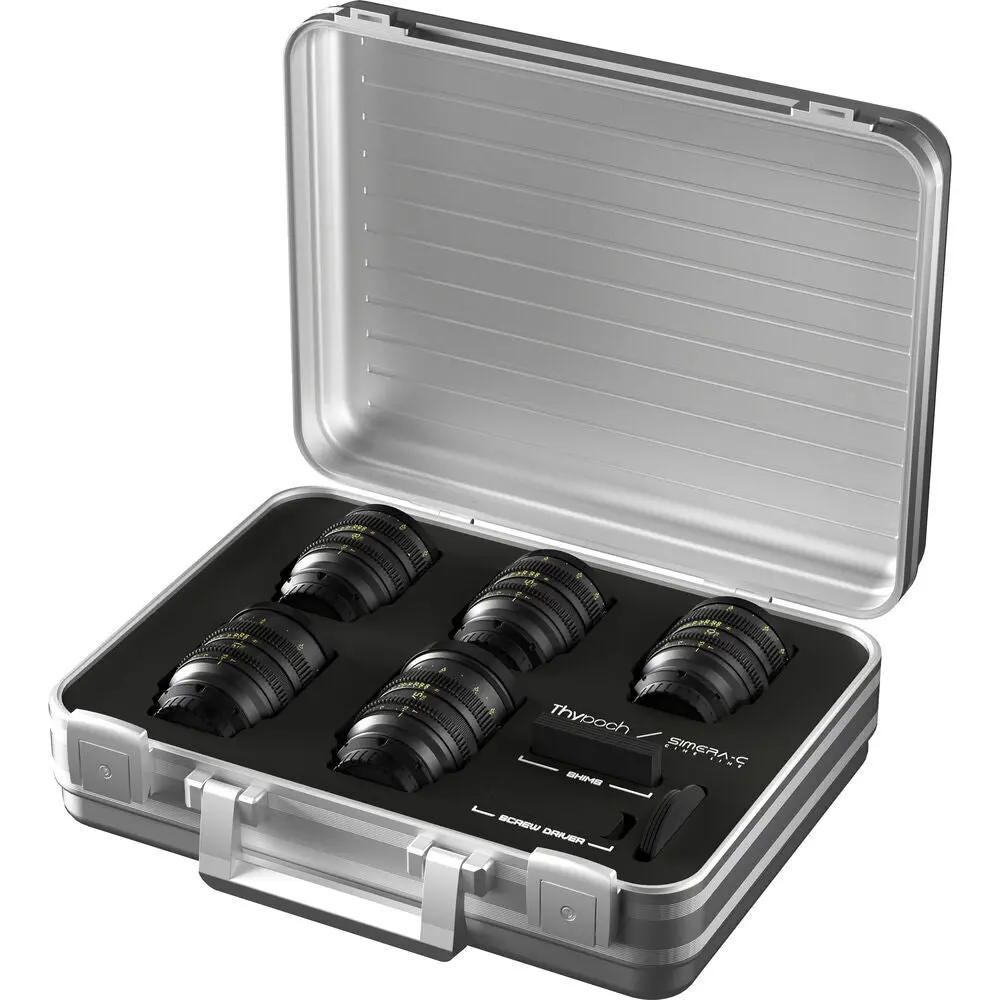 Thypoch Simera-C Cine 5-Lens Kit For Sony E - Full Frame 1