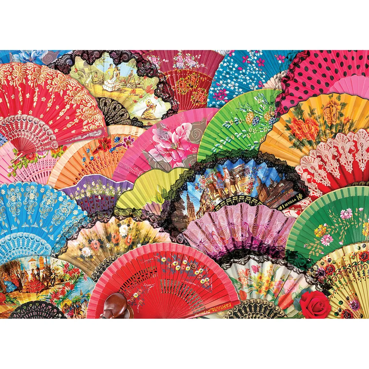 Eurographics 1000Pc Spanish Fans Puzzle 2