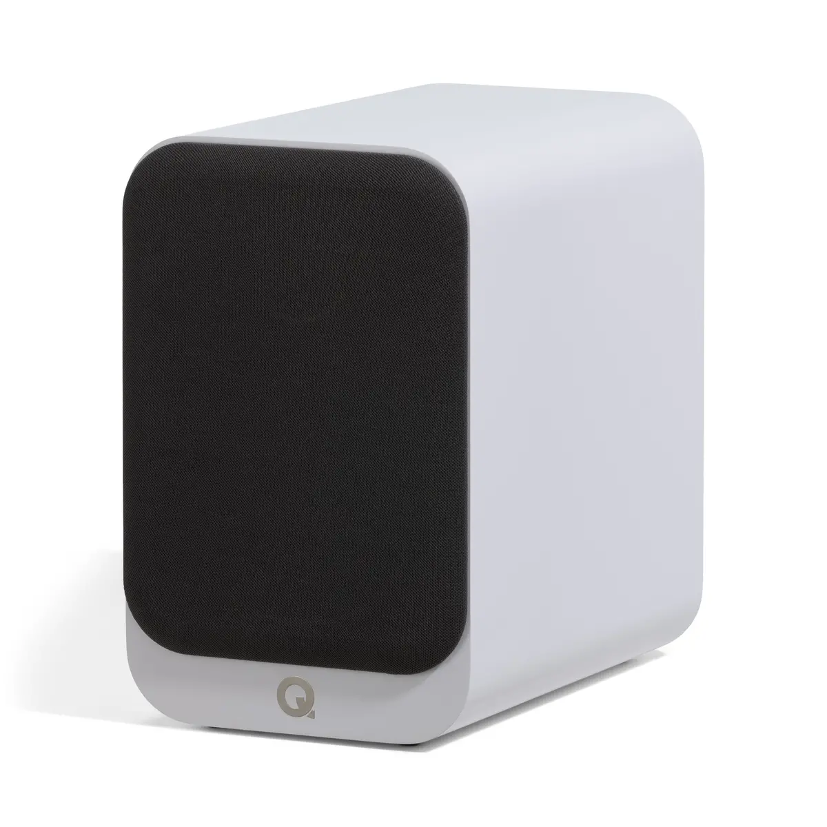 Q Acoustics 3020C Standmount Speakers Satin White Pair 1