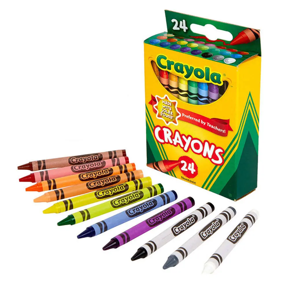 24Pc Crayola Crayon Tuck Box 3+ 1