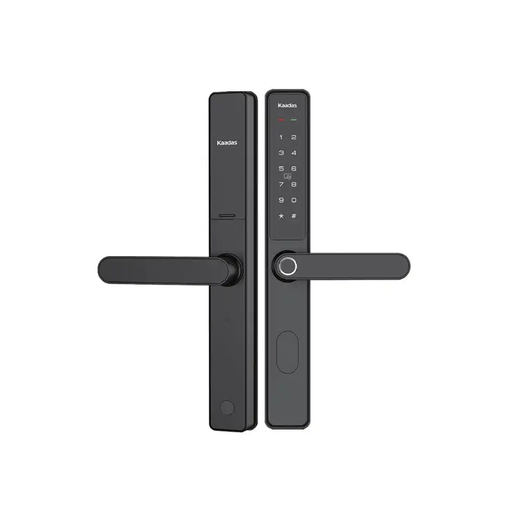 Kaadas S10-5W Slim Narrow Stile Wifi Smart Lock (Black) 1