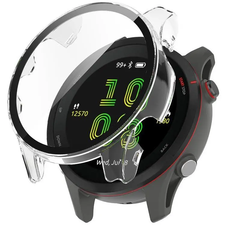 Garmin Forerunner 255 Music Case With Glass Screen Protector 2