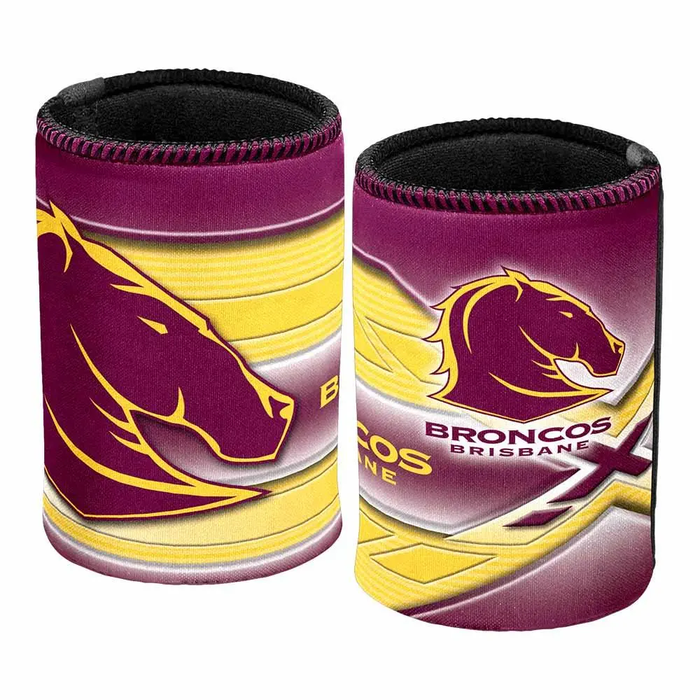 Nrl - Brisbane Broncos - Logo Can Cooler/ Stubby Holder 1