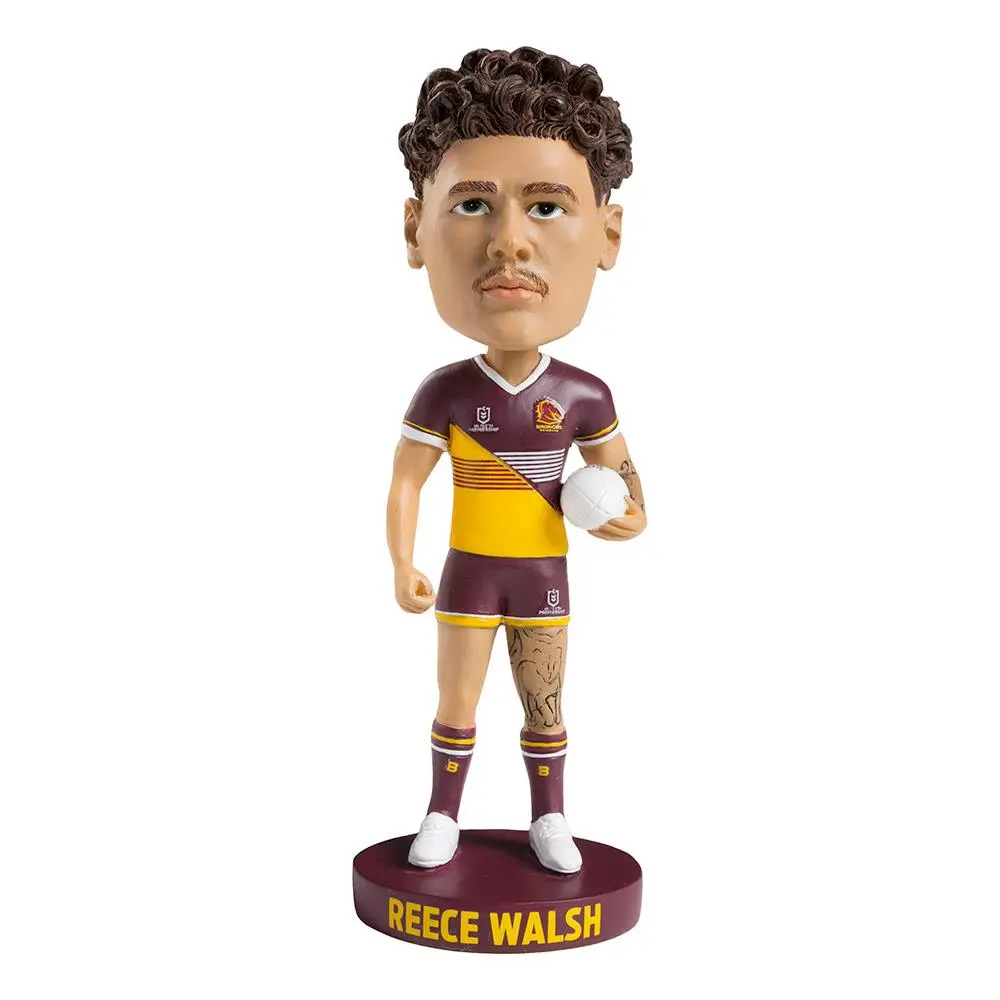 Nrl - Brisbane Broncos - Reece Walsh Bobblehead 1