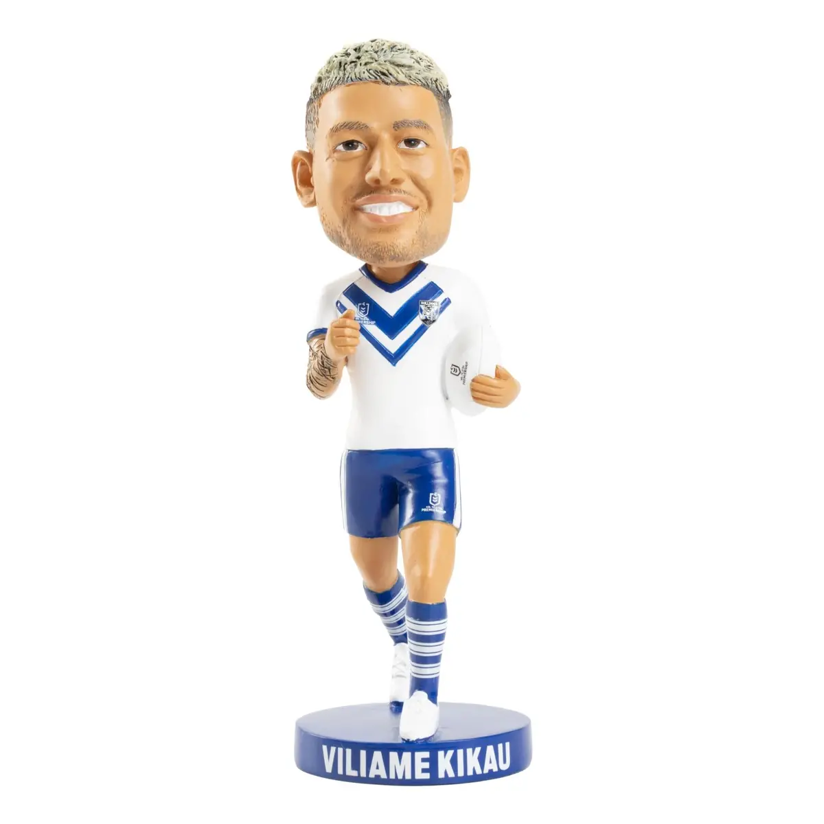 Nrl - Canterbury-Bankstown Bulldogs - Viliame Kikau Bobblehead 1