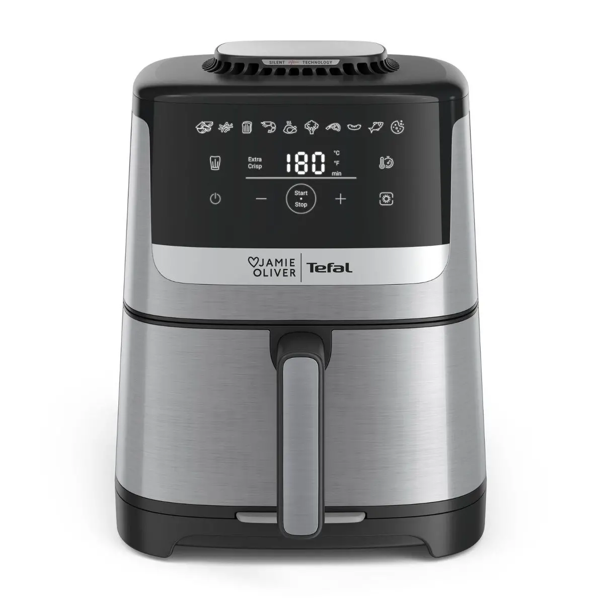 Tefal Jamie Oliver 5L Easy Fry Silence Deluxe Air Fryer 1