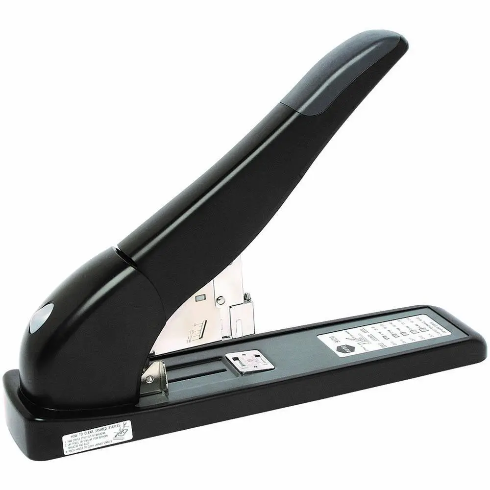 Marbig Heavy Duty Stapler 210 Sheet Capacity 23 Staples Black 1