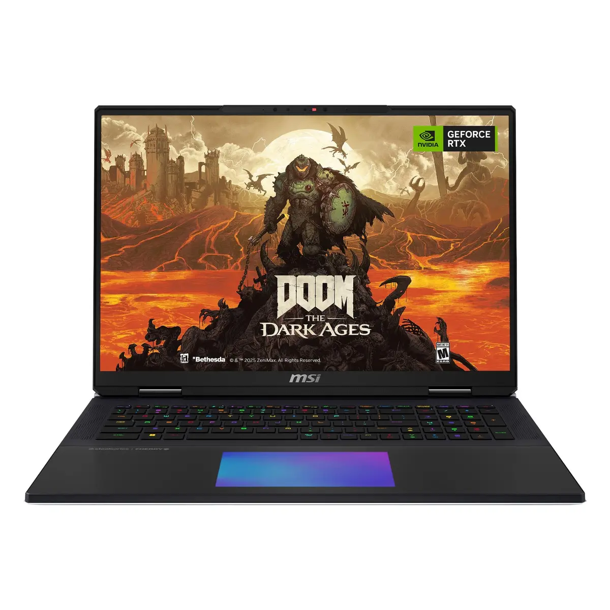 Msi Titan 18 Hx Ai 18" Uhd+ Miniled 120Hz Gaming Laptop (Intel Core Ultra 9-285Hx) [Geforce Rtx 5090] 1