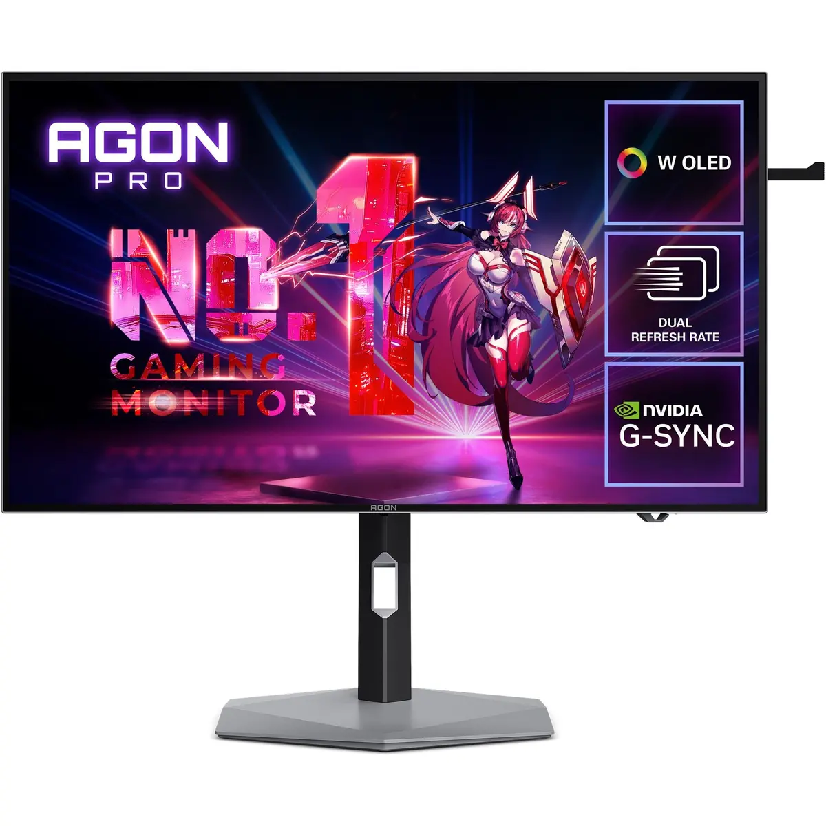 Aoc Agon Agp327uzd 32" Dual Mode 4K Uhd 240Hz W-Oled Gaming Monitor 1