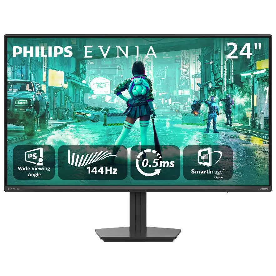 Philips Evnia 24M2n2100nf 24" Fhd 144Hz Gaming Monitor 1