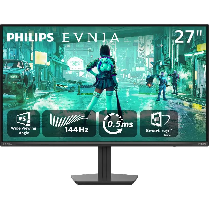 Philips Evnia 27M2n2100nf 27" Fhd 144Hz Gaming Monitor 1
