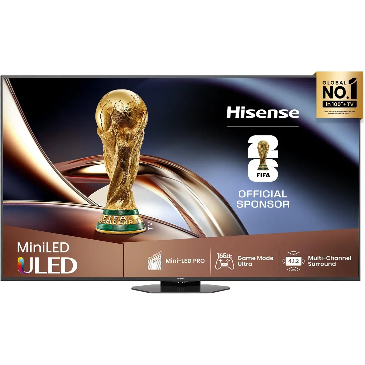 Hisense 85" U8qau 4K Uled Mini-Led Smart Tv [2025] 1