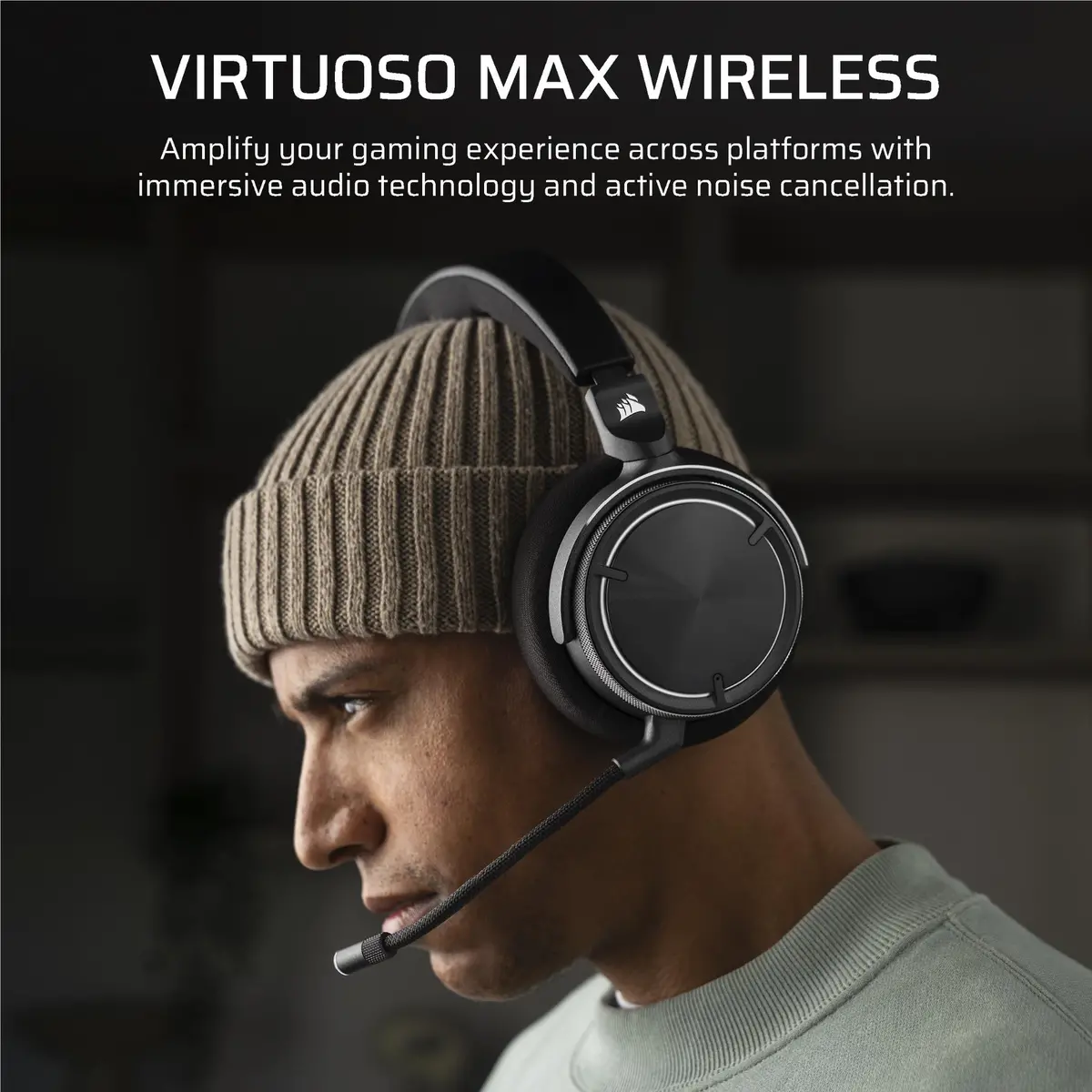 Corsair Virtuoso Max Wirless Gaming Headset (Carbon) 2