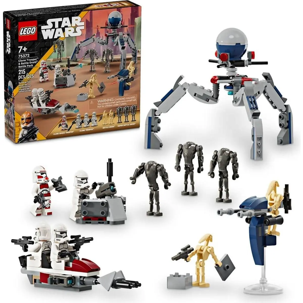 Lego 75372 Clone Trooper™ & Battle Droid™ Battle Pack - Star Wars 1
