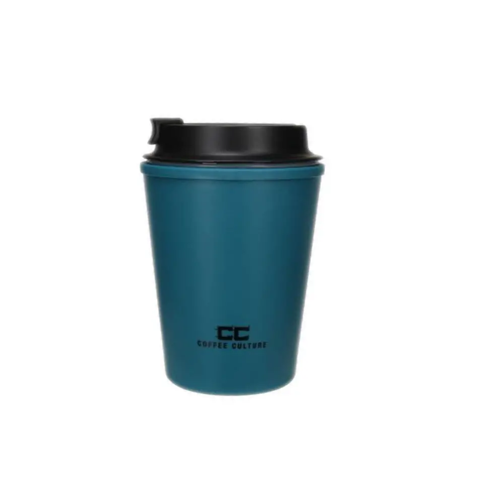 Coffee Culture Eco Double Wall 350Ml Reusable Travel Cup (Prussian Blue) 1